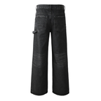 Lila Schwarze Diamanten Jeans