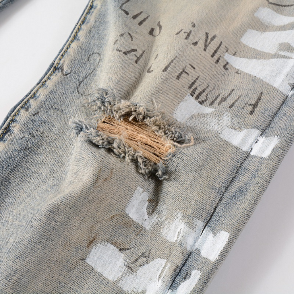 Amr M.A Paint Jeans