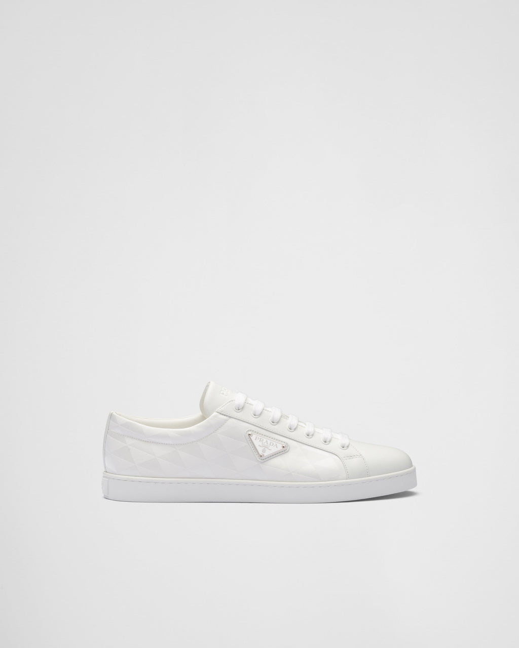 Leather and Re-Nylon sneakers