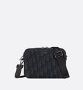 Zipper pouch with strap
