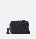 Zipper pouch with strap