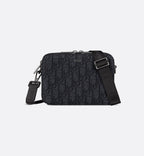Zipper pouch with strap