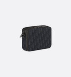 Zipper pouch with strap