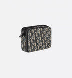 Zipper pouch with strap