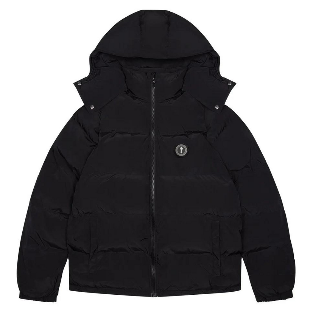 Schwarze abnehmbare Irongate Jacke
