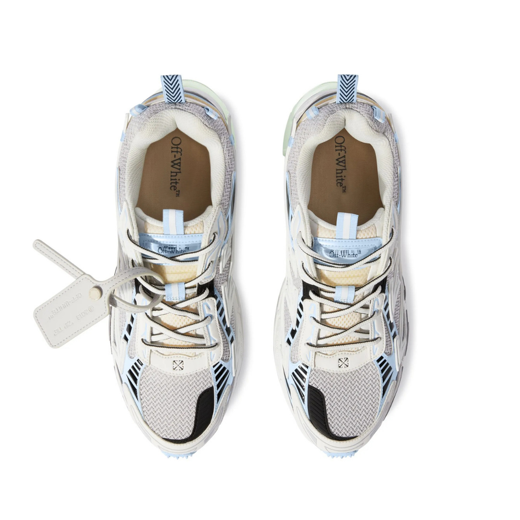 Off 'Be Right Back' White Blue