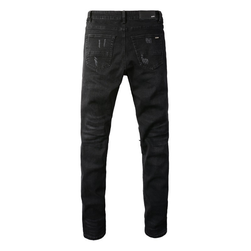 Amr Jeans mit Farbklecksen