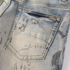 Amr M.A Paint Jeans