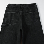 Lila Schwarze Diamanten Jeans