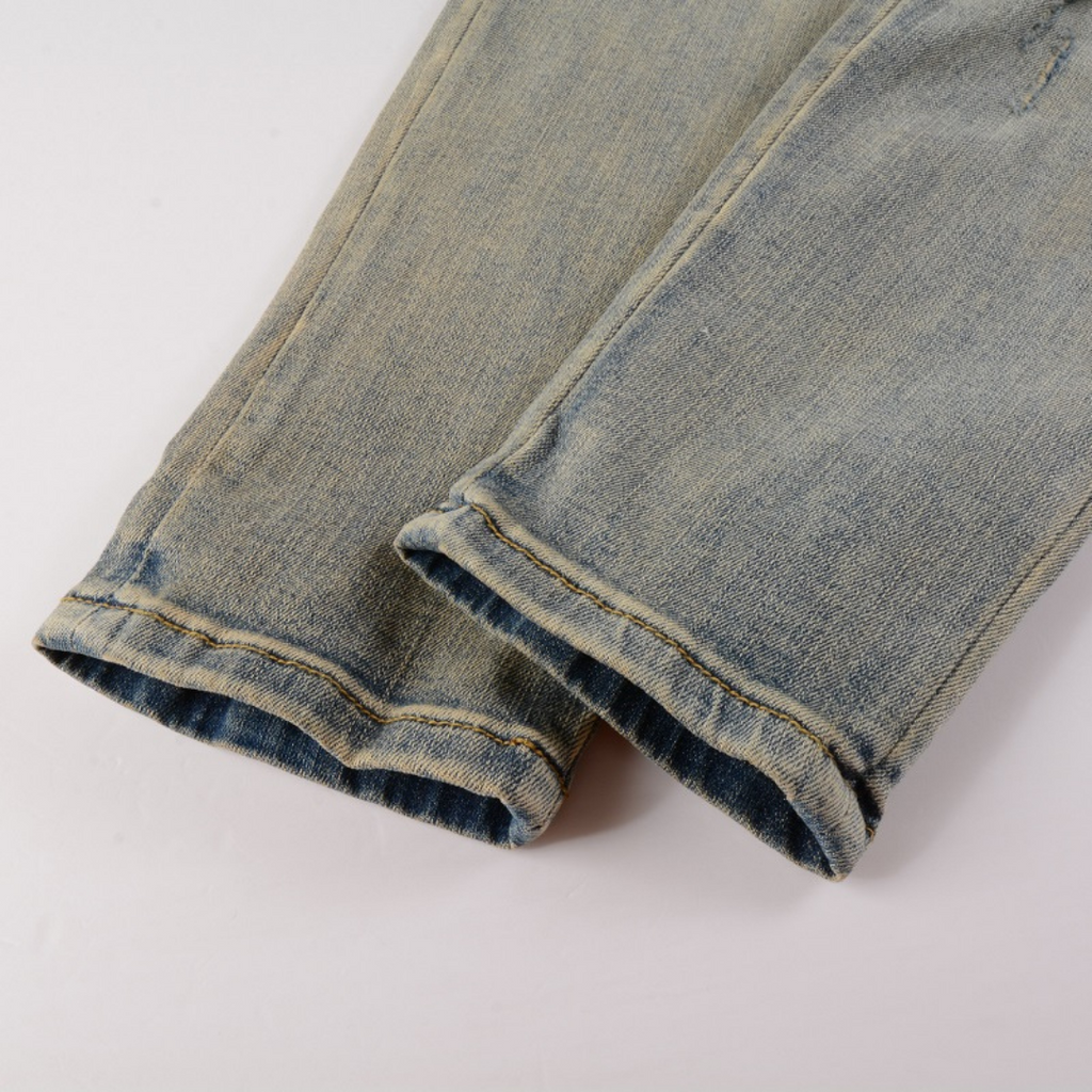 Amr Logo Blue Jeans