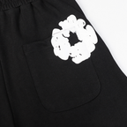 Denim Trs Black Short set