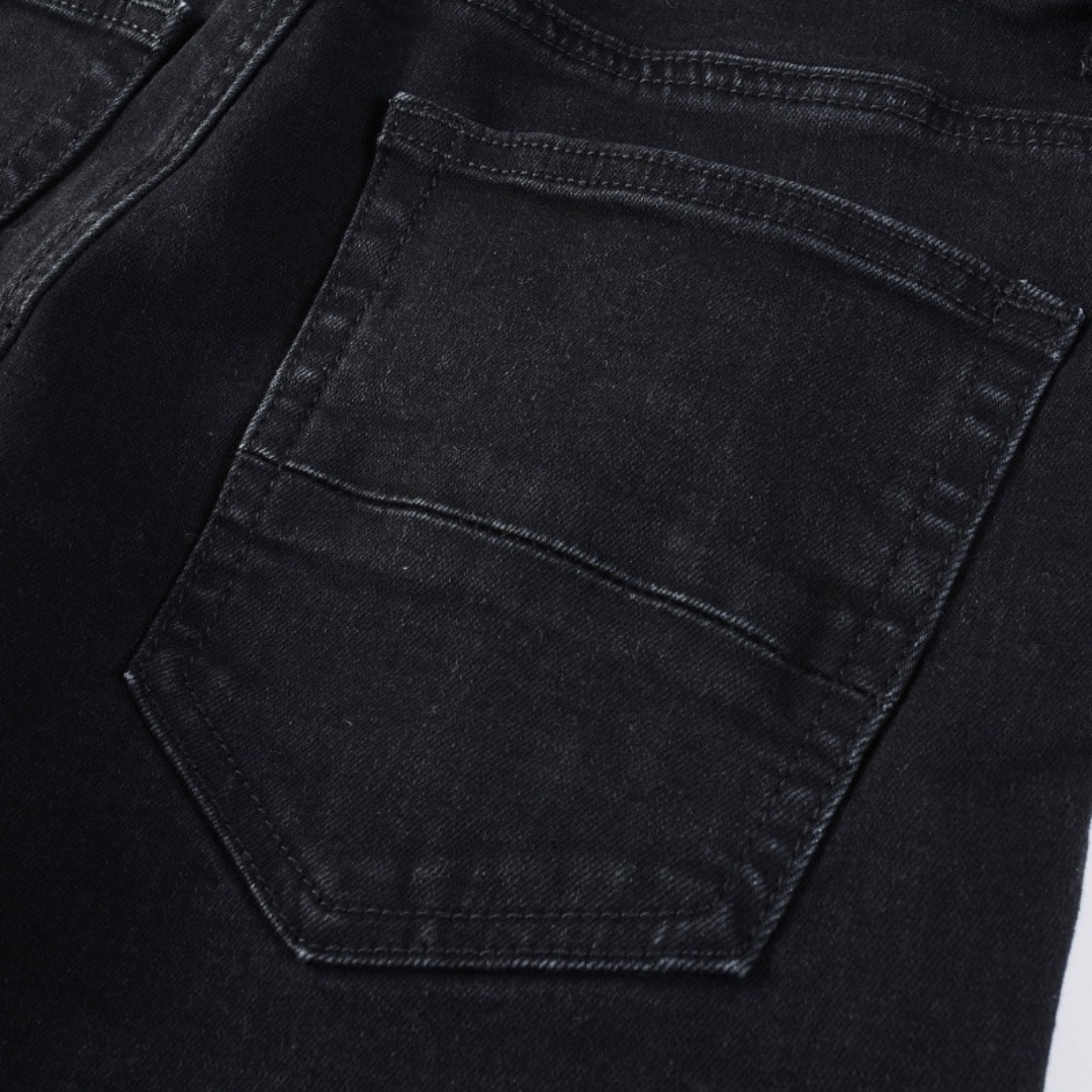 Amr Blue Patch Jeans