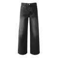 Lila Schwarze Diamanten Jeans