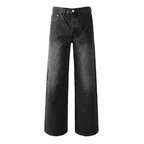 Lila Schwarze Diamanten Jeans