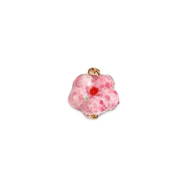 Pinke Pop-Blumen-Charme