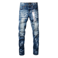 Purple Paint Gradient Blue Jeans