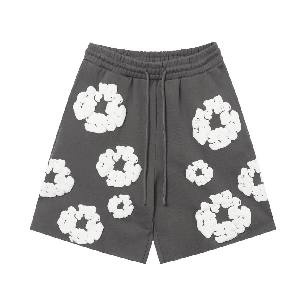 Denim Trs Carbon Shorts-Set