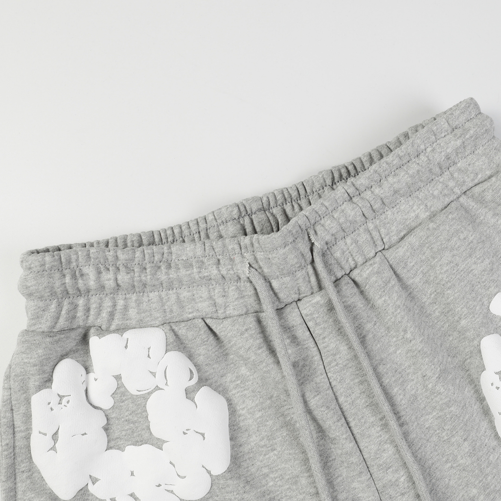 Denim Trs Grey Short set