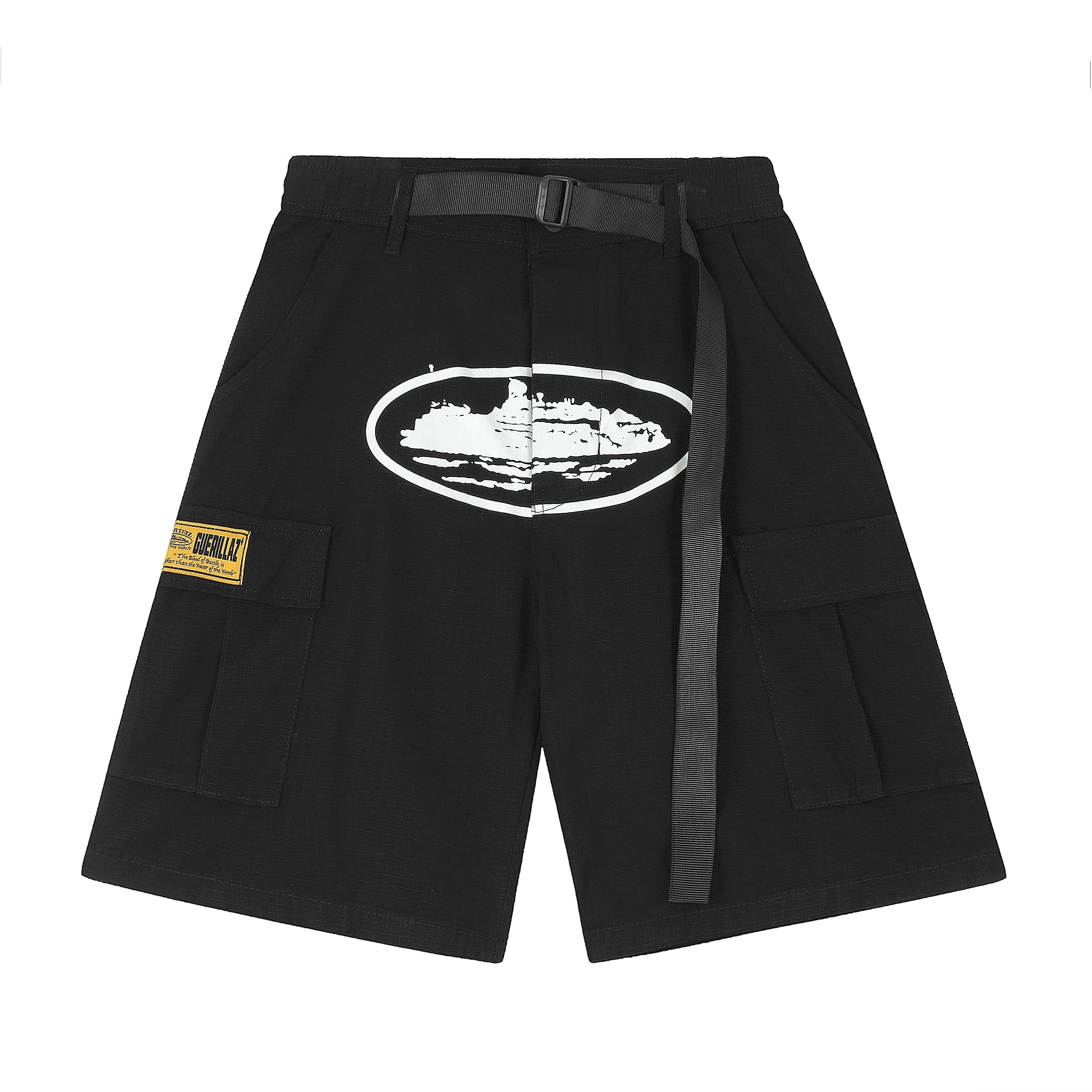 Alcatraz Cargo Shorts Schwarz