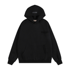 Essentials Relaxed Black Tracksuit