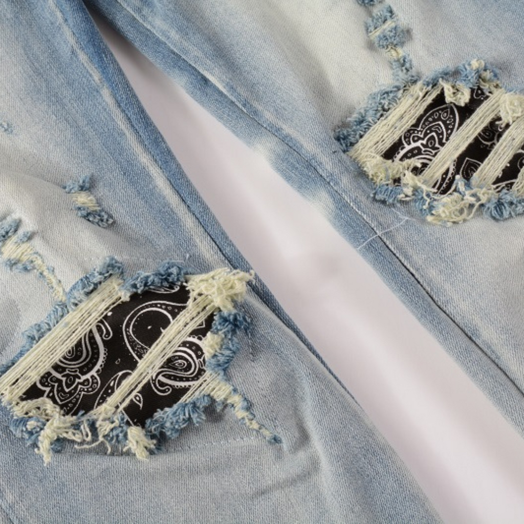 Amr Blue Used-Jeans