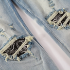 Amr Blue Used-Jeans