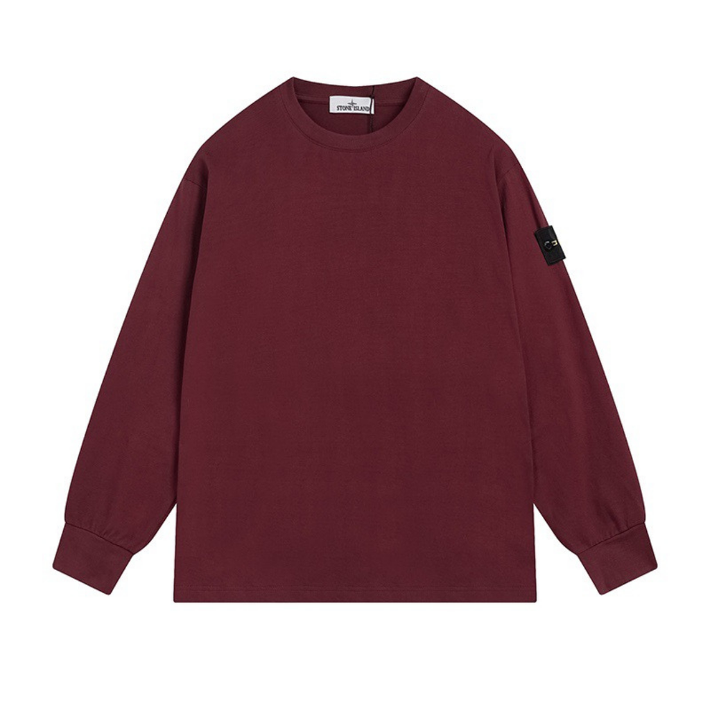 Sweatshirt mit Stein-Monogramm
