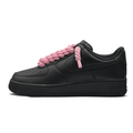 AF1 Schwarz – Pinke Seilschnürsenkel