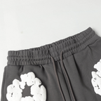 Denim Trs Carbon Shorts-Set