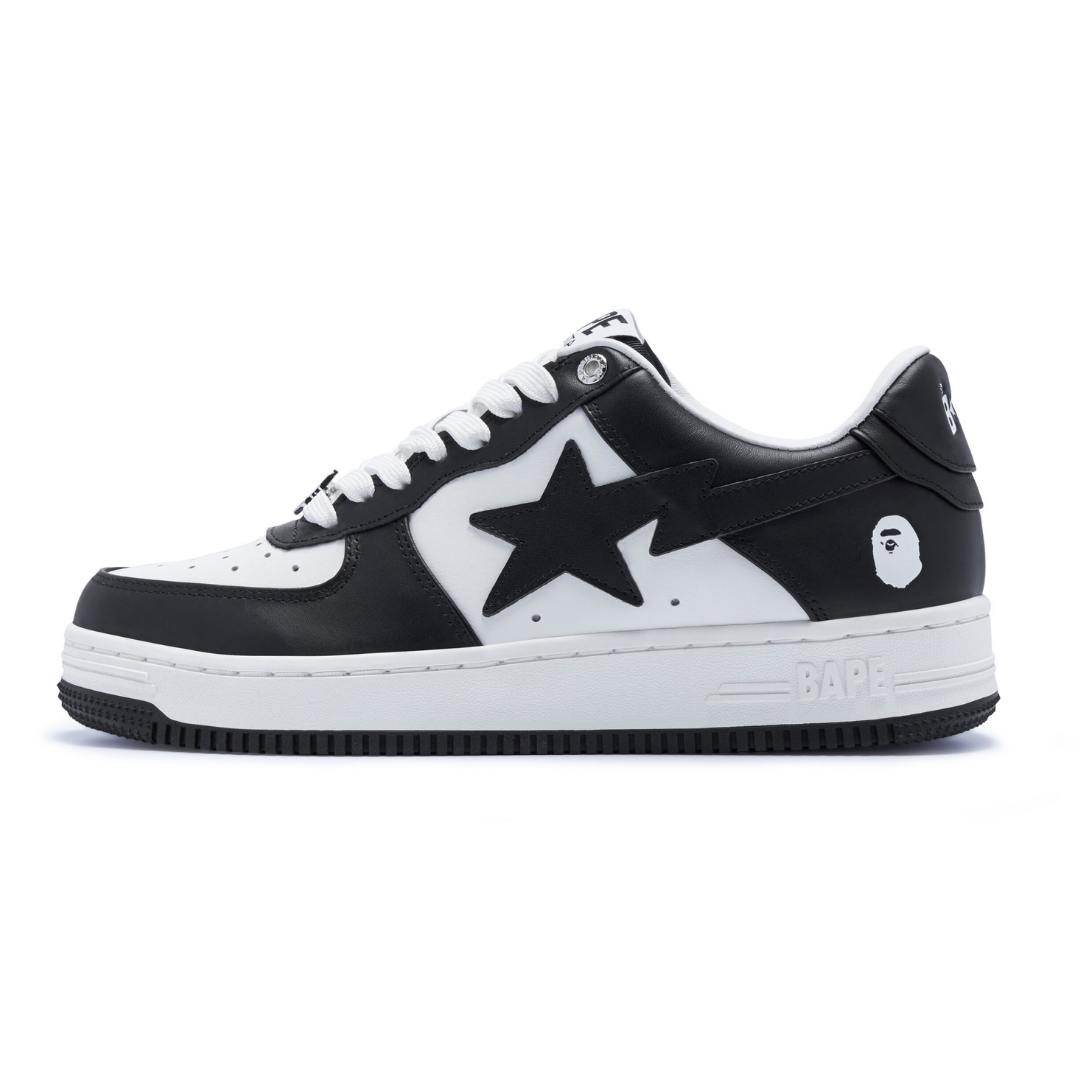 Bape Bapesta Schwarz