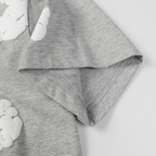 Denim Trs Grey Short set