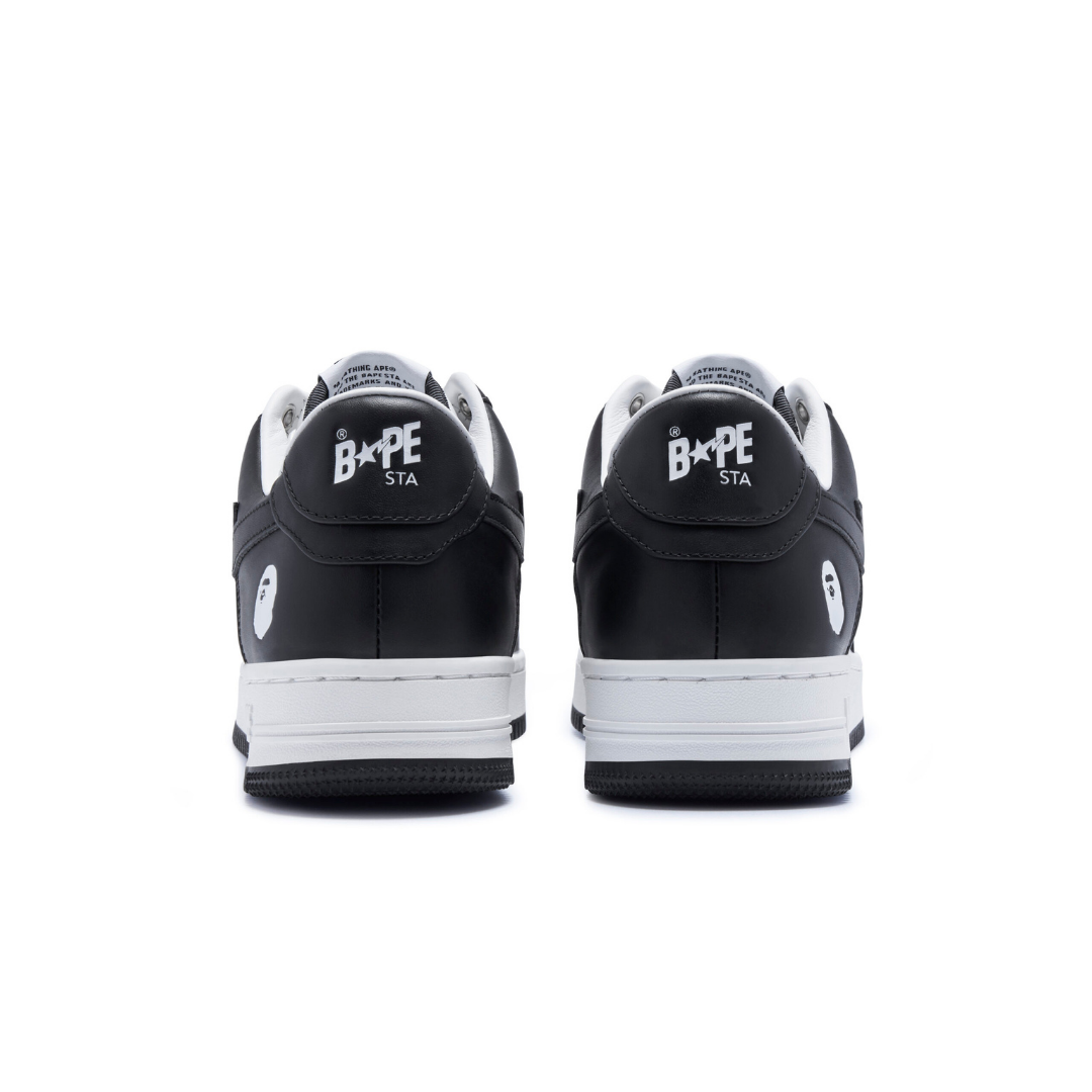 Bape Bapesta Schwarz