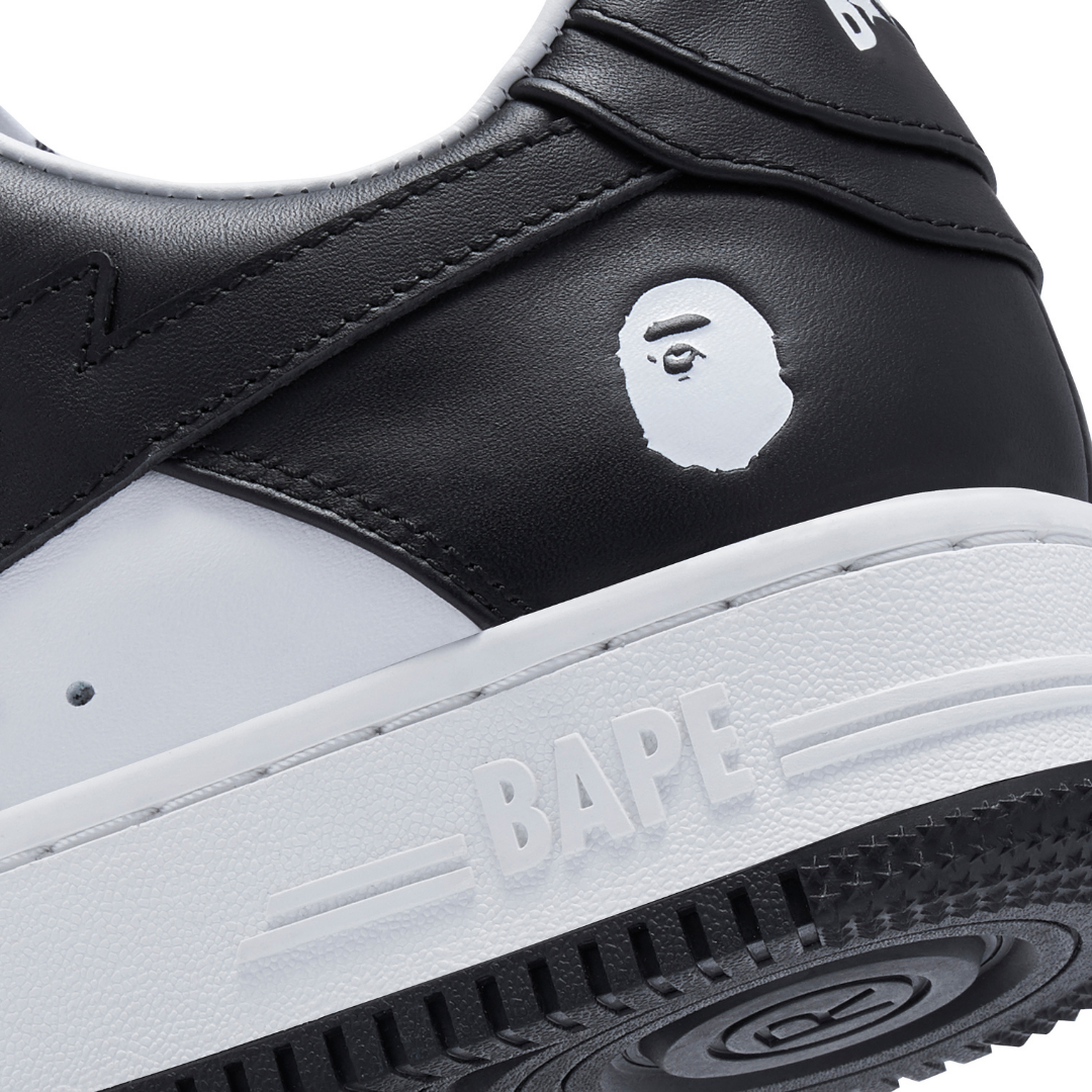 Bape Bapesta Schwarz