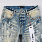 Purple Paint Blue Jeans