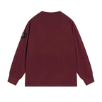 Sweatshirt mit Stein-Monogramm