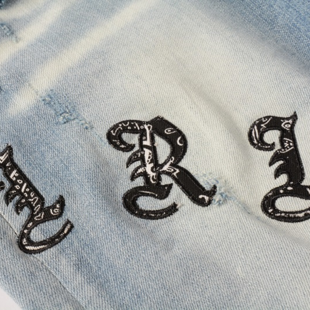 Amr Blue Used-Jeans