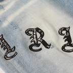 Amr Blue Used-Jeans