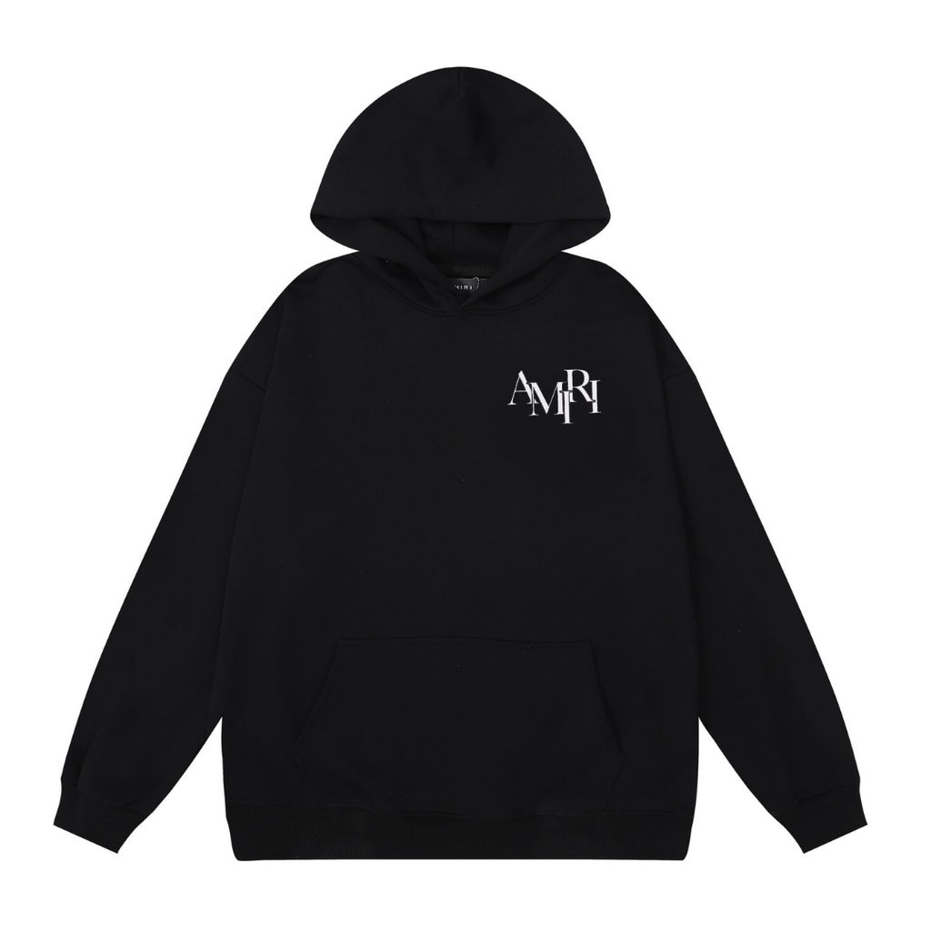 Amr Gestufter Monochromer Hoodie