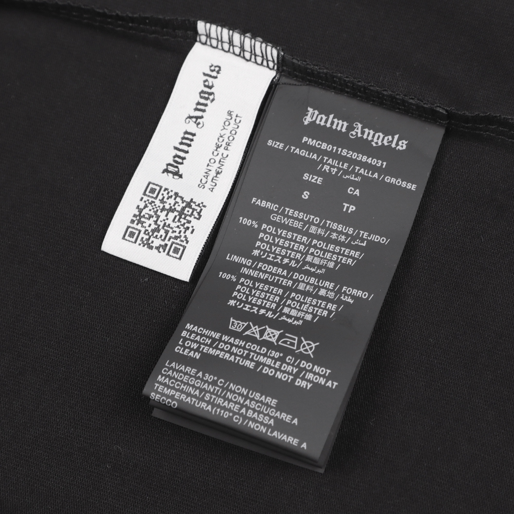 T-Shirt mit Palmenskelett-Bär