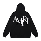 Amr Gestufter Monochromer Hoodie