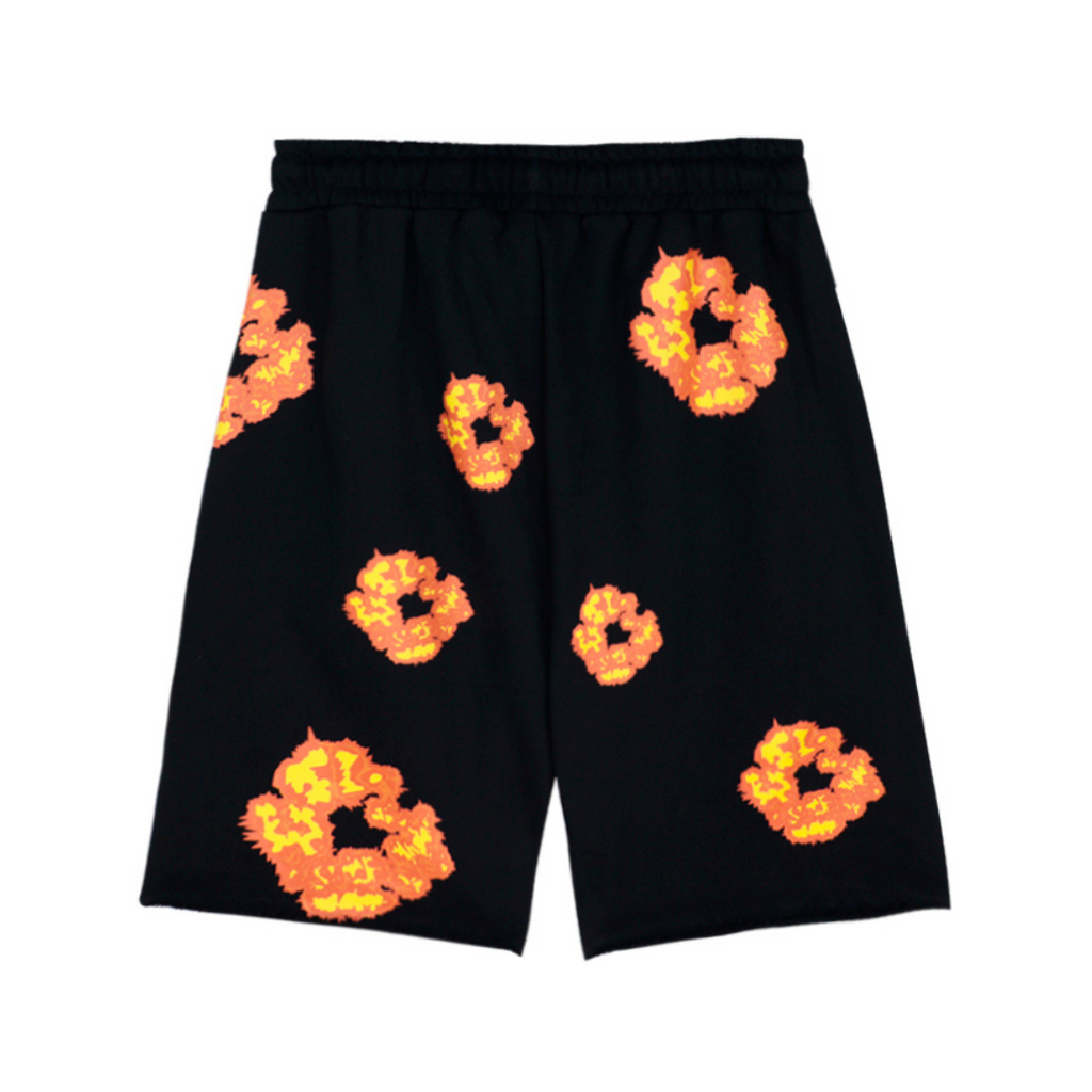 Jeans-Shorts Schwarz