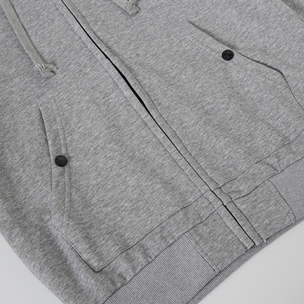 Stone Monogram 3.0 Zip Hoodie