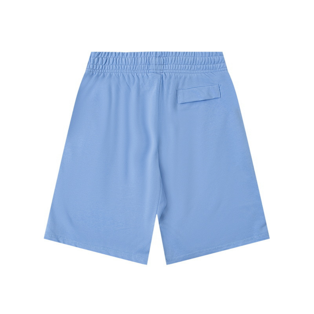 Rules the World Himmelblaue Shorts