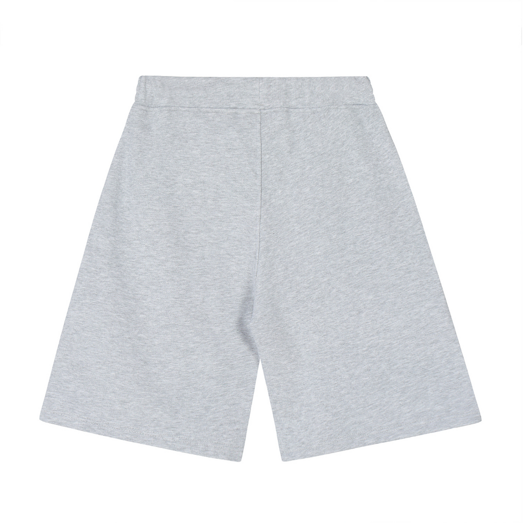 Orangefarbene Shooter-Shorts