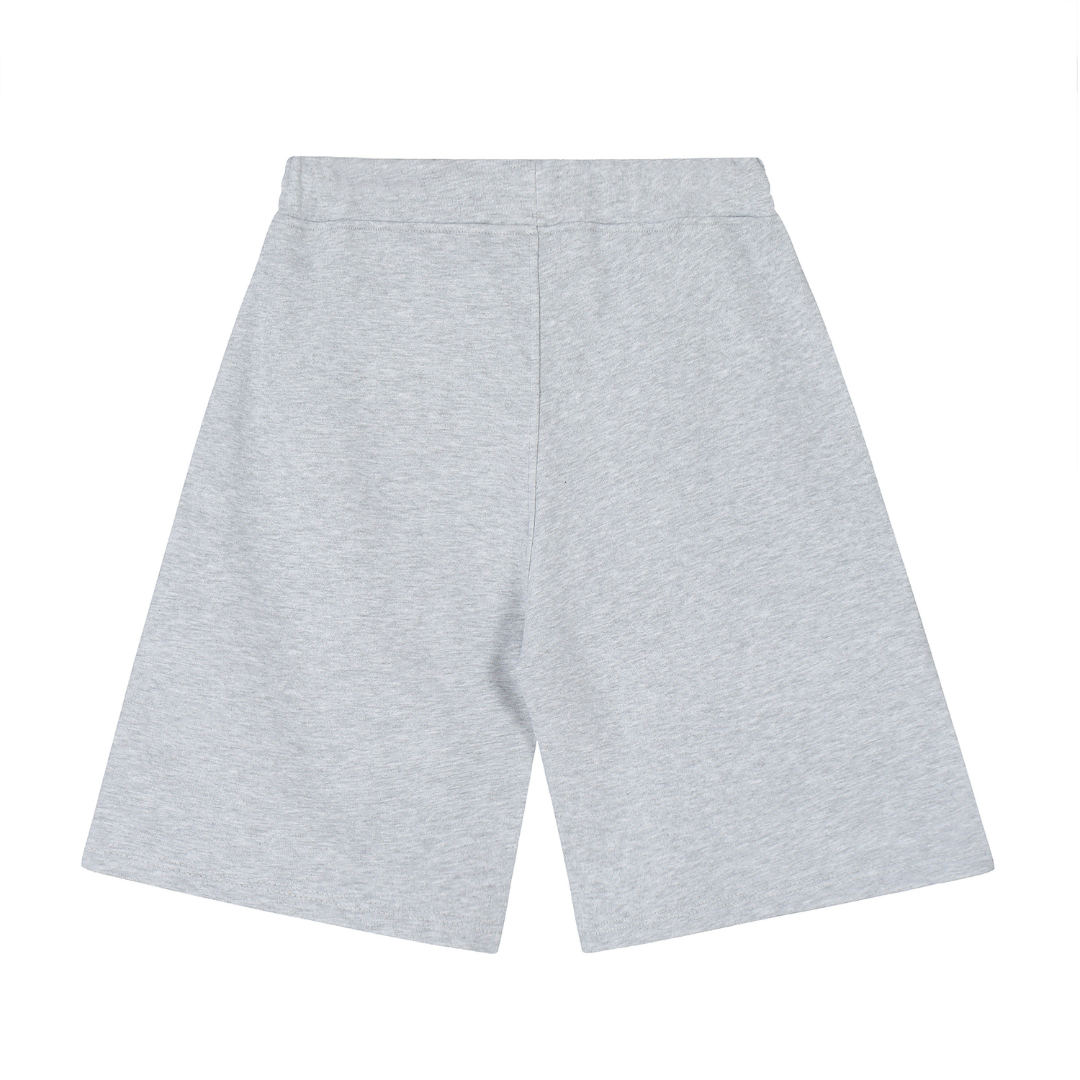 Orangefarbene Shooter-Shorts