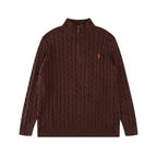 Polo-Half-Zip-Pullover