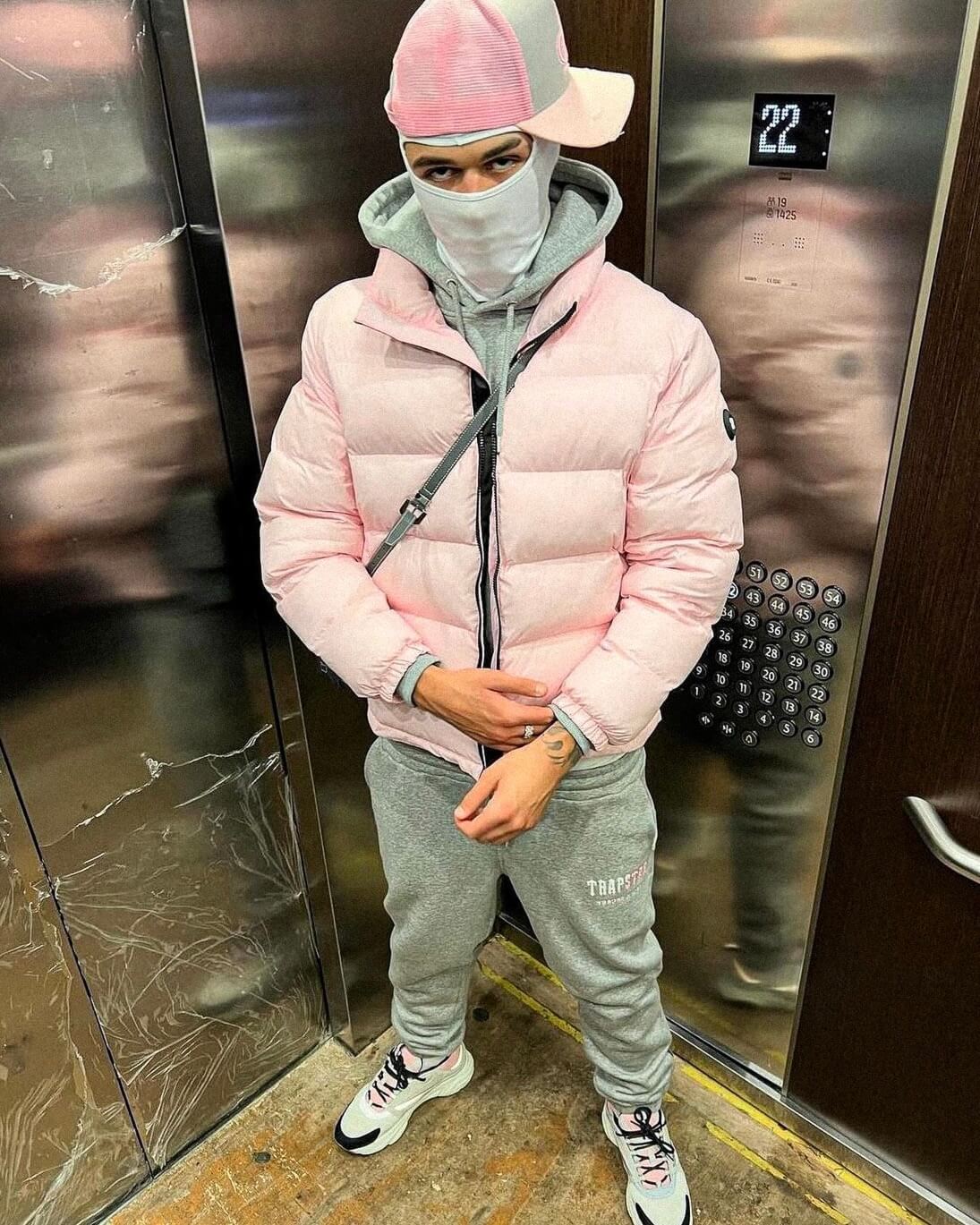 Decoded 2.0 Kapuzen-Trainingsanzug Pink