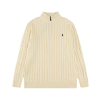 Polo-Half-Zip-Pullover