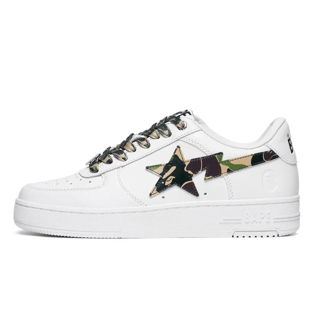Bape Bapesta Camo Grün