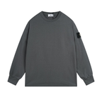 Sweatshirt mit Stein-Monogramm